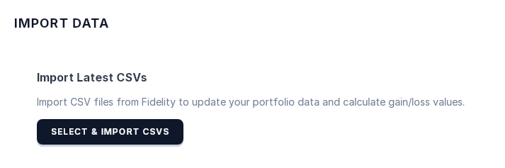 KEEP CSV export instructions for Fidelity